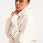 Cold White Hoodie - Premium Fleece, Trendy & Soft - Jazbaat